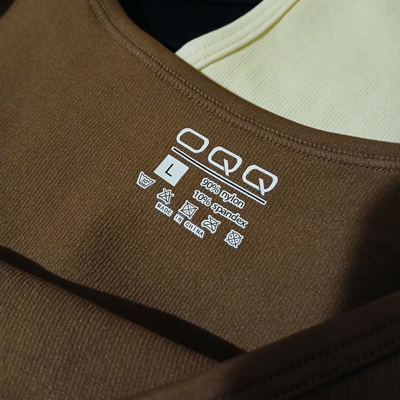 Nwot OQQ Bodysuits 3pck Size Large - Picture 10 of 13